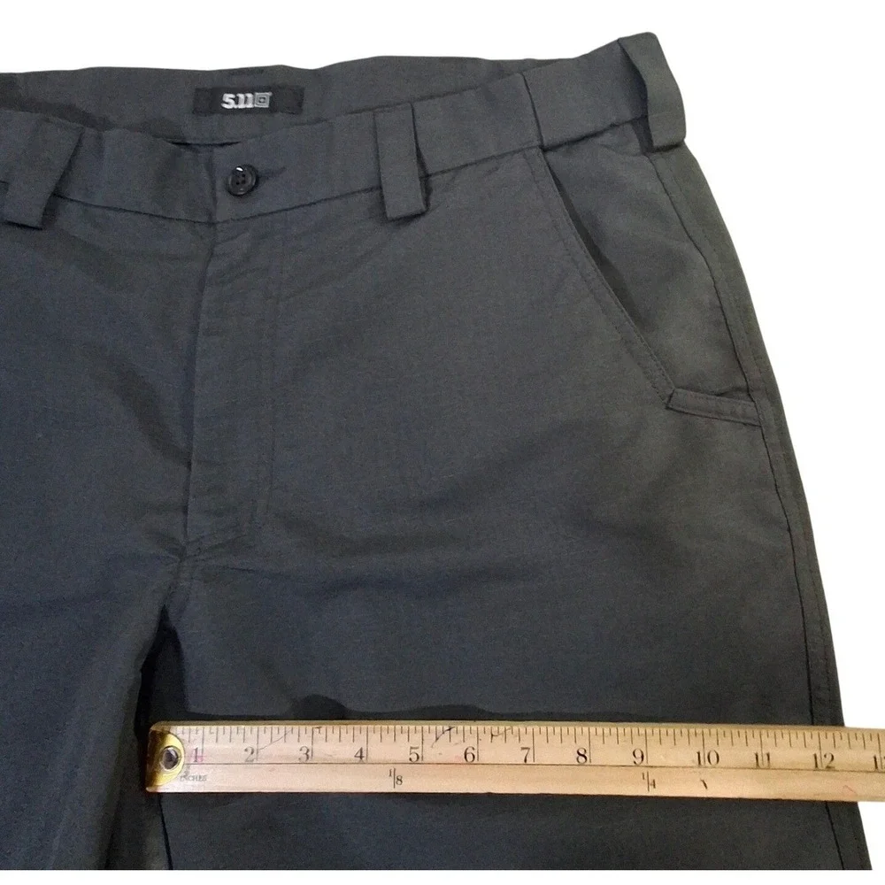 5.11 Tactical Fast-Tac Urban Pants Mens 36x36* Charcoal Grey Ripstop Polyester